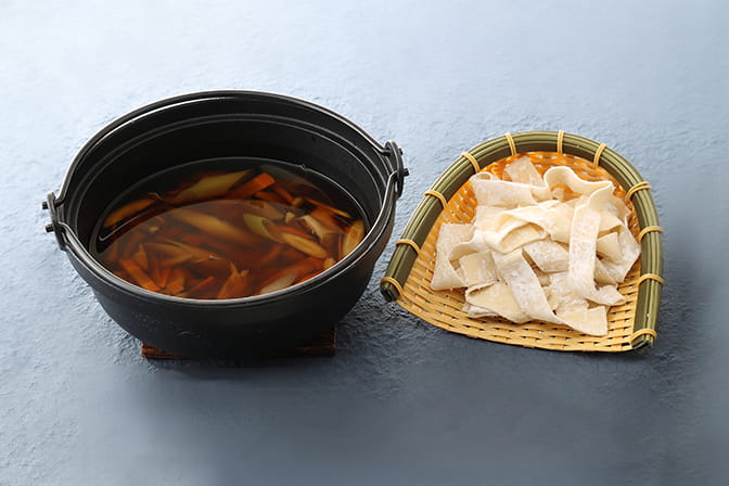 蒼水庵おっきりこみの画像